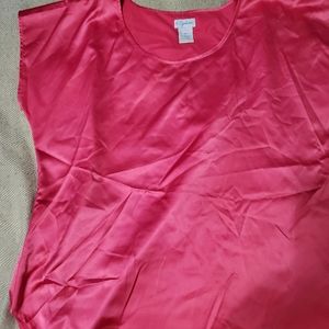 Pink Satin dress shirt